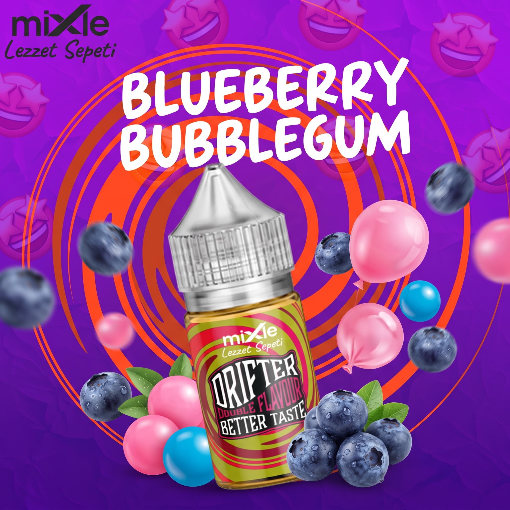 Blueberry Bubblegum – Drifter Bar Aroma