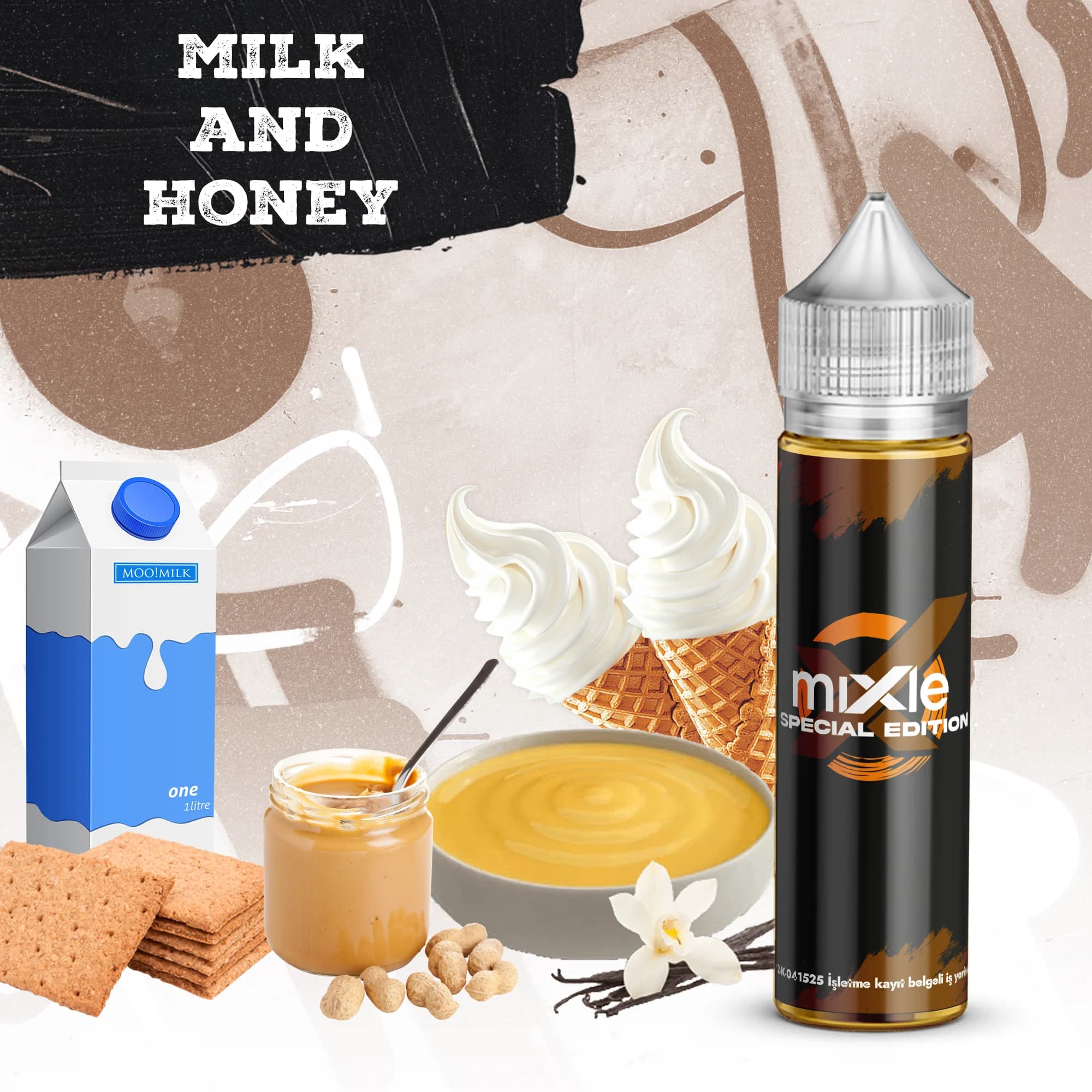 Milk And Honey Mix Aroma — 30 ml Diykit (6 ml aroma)