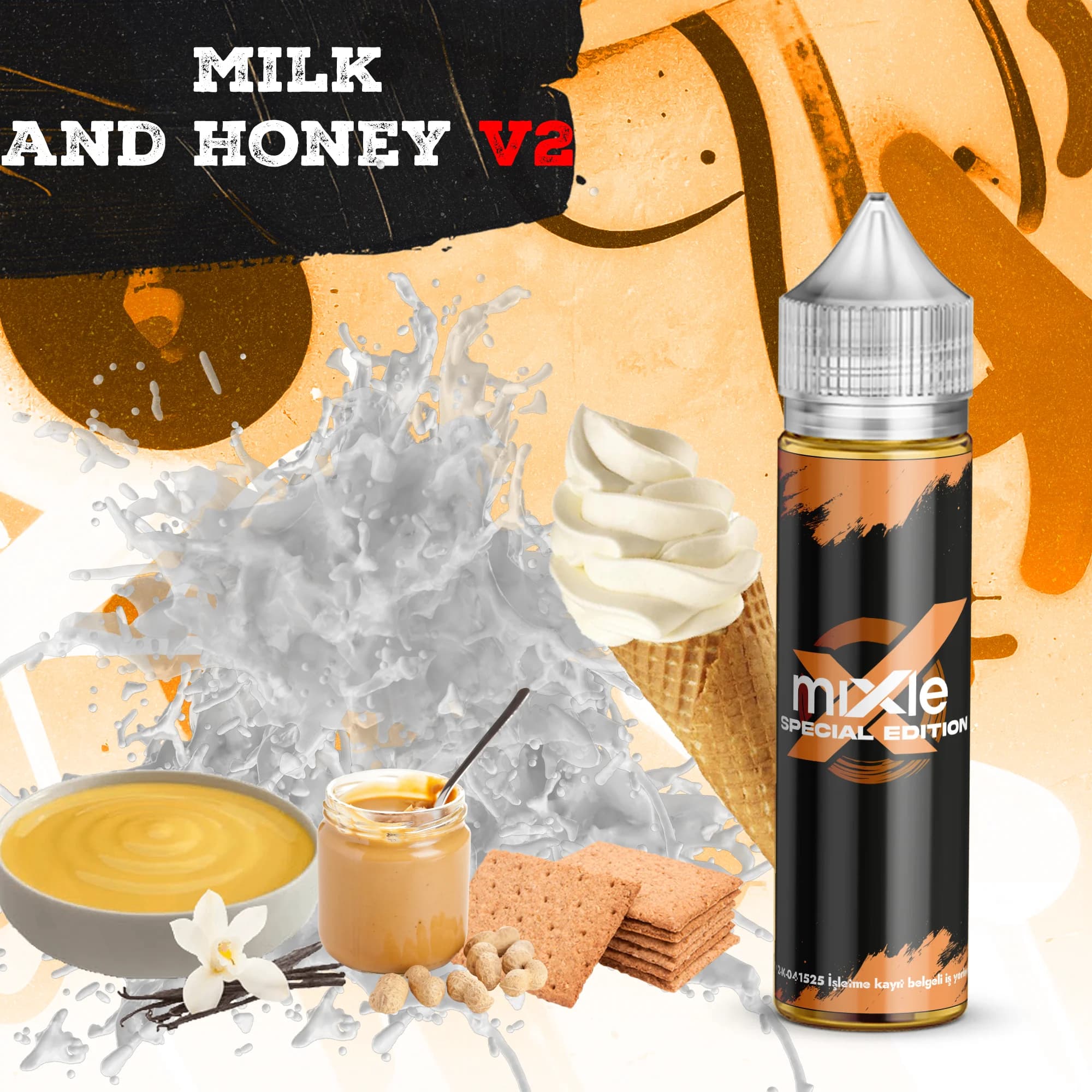 Milk And Honey v2 Mix Aroma — 30 ml Diykit (6 ml aroma)