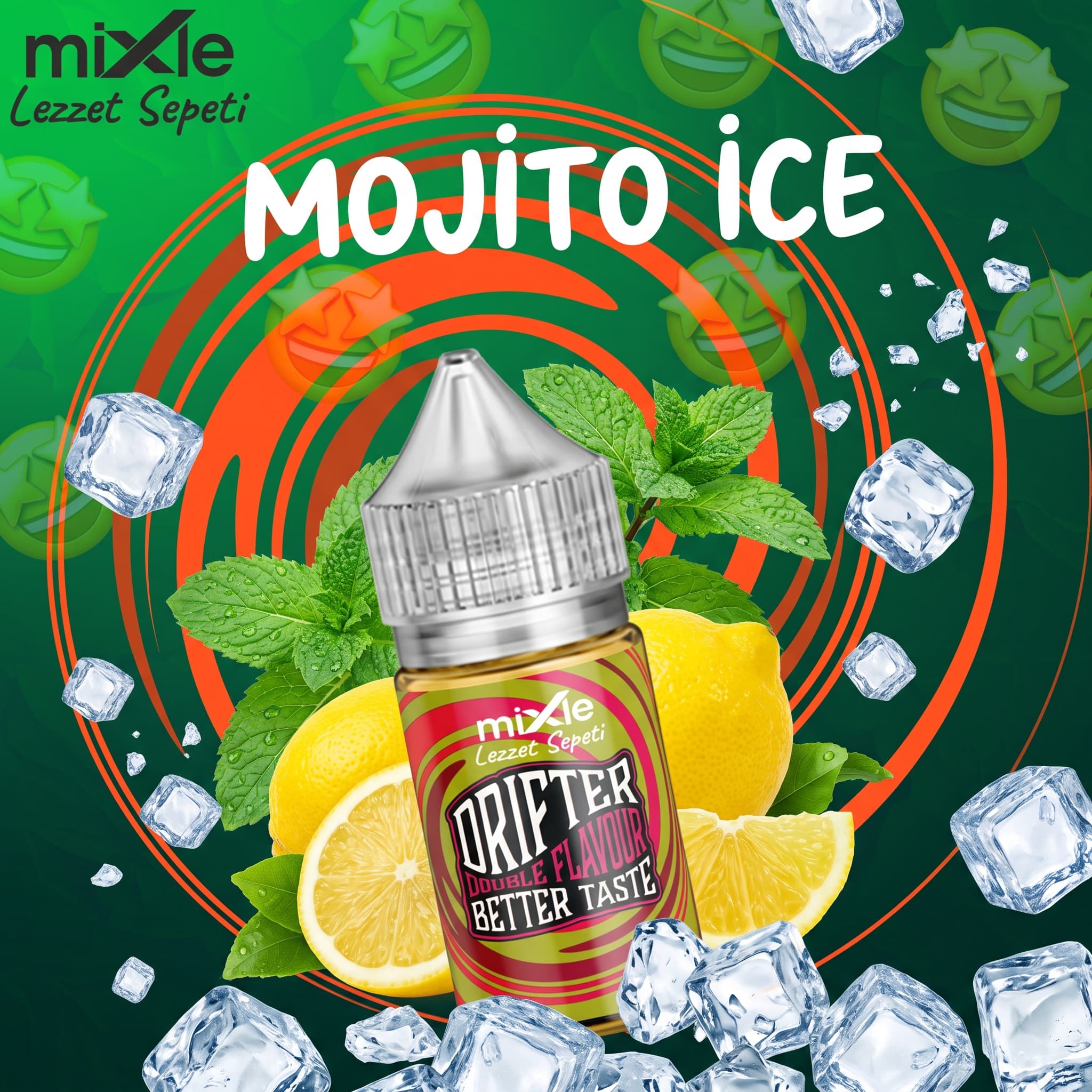 Mojito Ice – Drifter Bar Aroma — 30 ml Diykit (9 ml aroma)