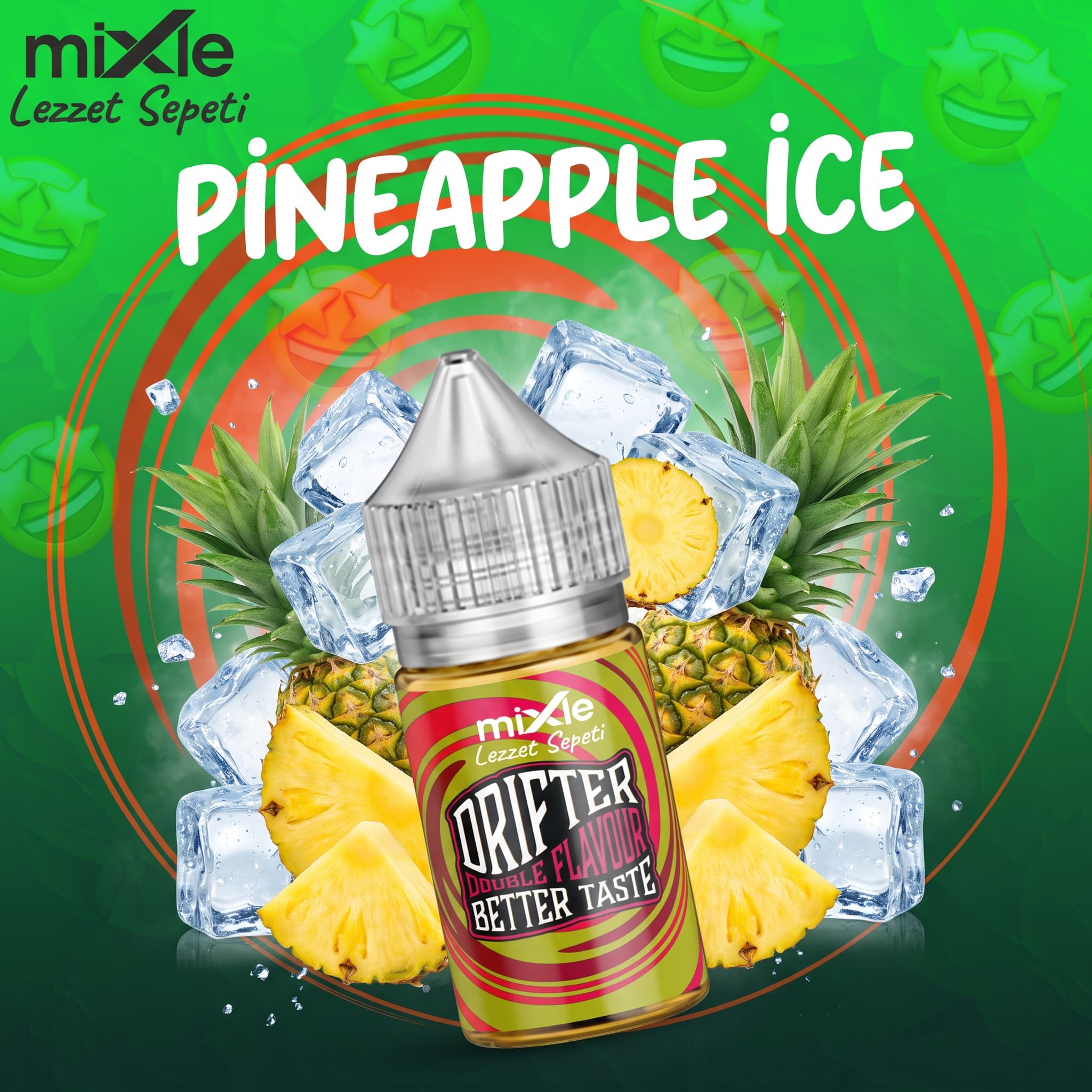Pineapple Ice – Drifter Bar Aroma — 30 ml Diykit (9 ml aroma)