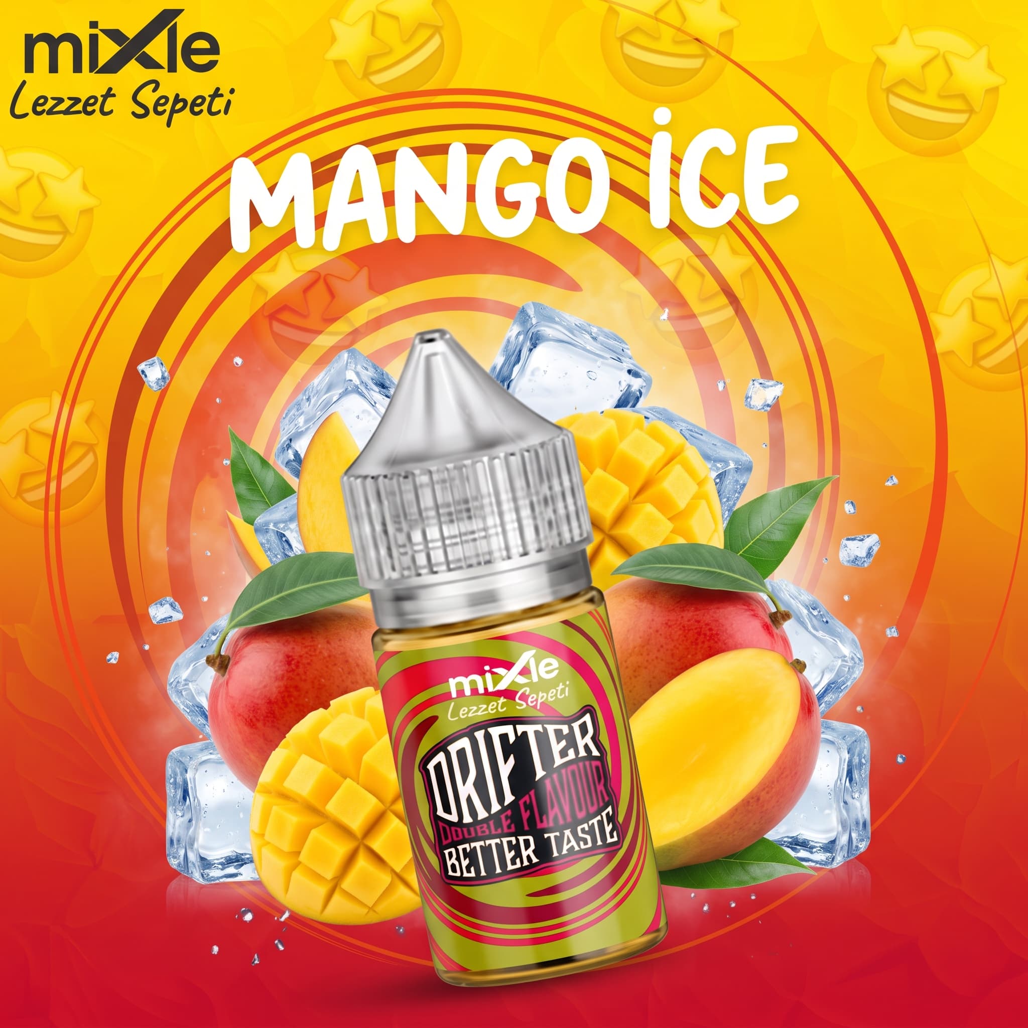 Mango Ice – Drifter Bar Aroma — 30 ml Diykit (9 ml aroma)