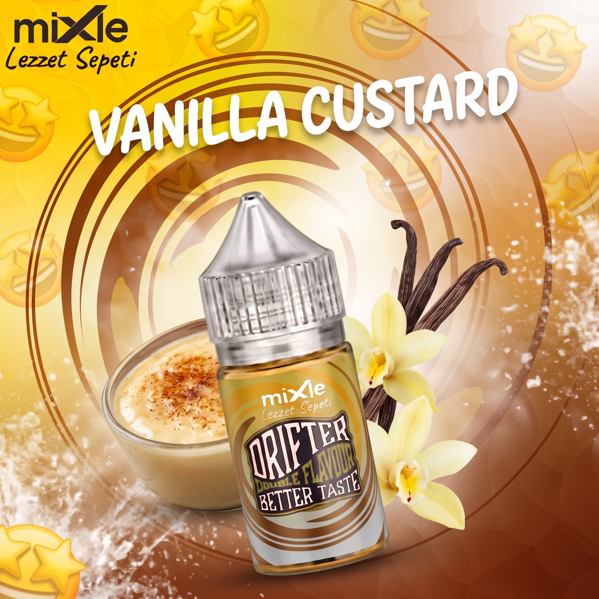 Vanilla Custard – Drifter Bar Aroma — 30 ml Diykit (9 ml aroma)