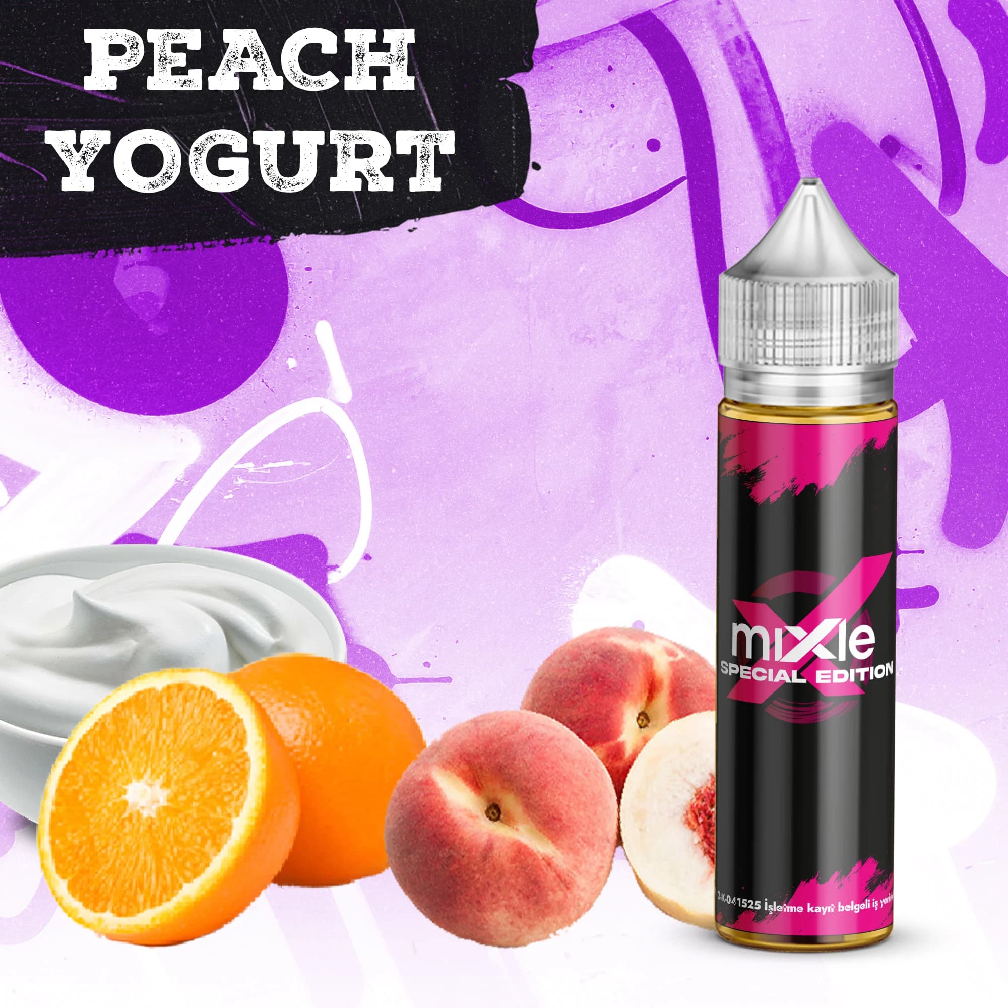 Peaсh Yoğurt Mix Aroma — 30 ml Diykit (6 ml aroma)