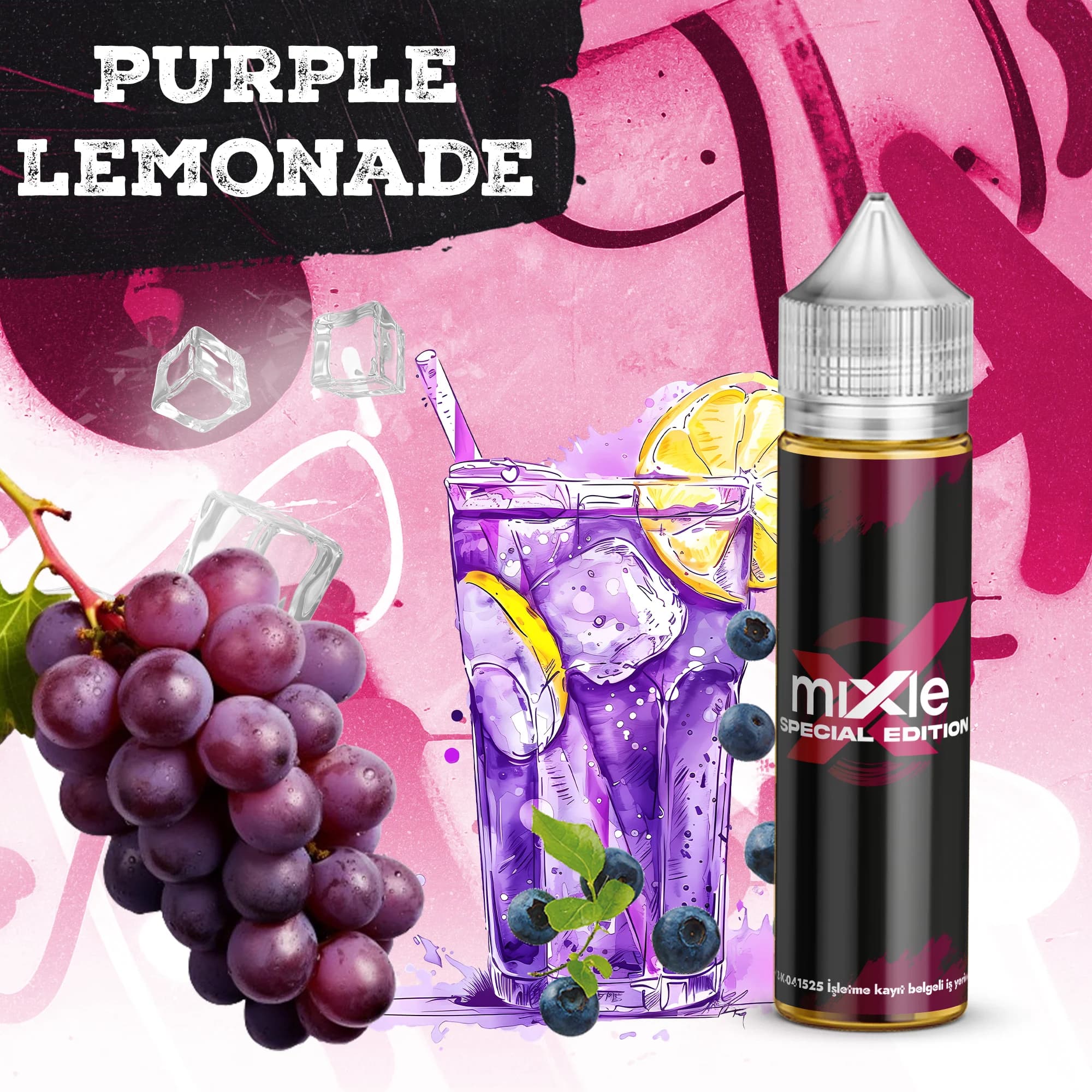 Purple Lemonade Santa Mix Aroma — 30 ml Diykit (6 ml aroma)