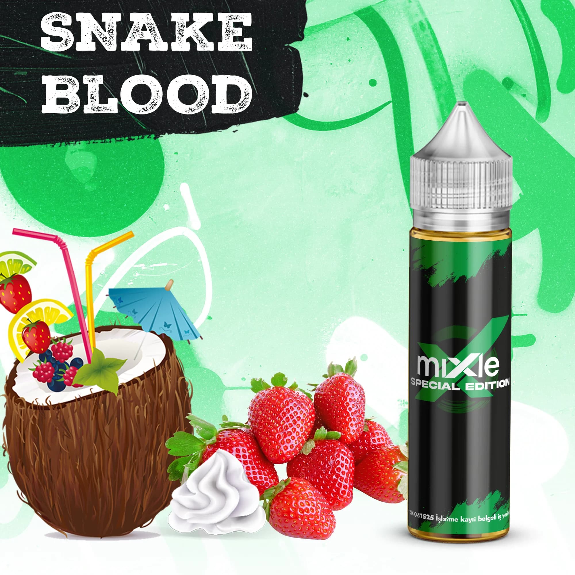 Snake Blood Mix Aroma — 30 ml Diykit (6 ml aroma)