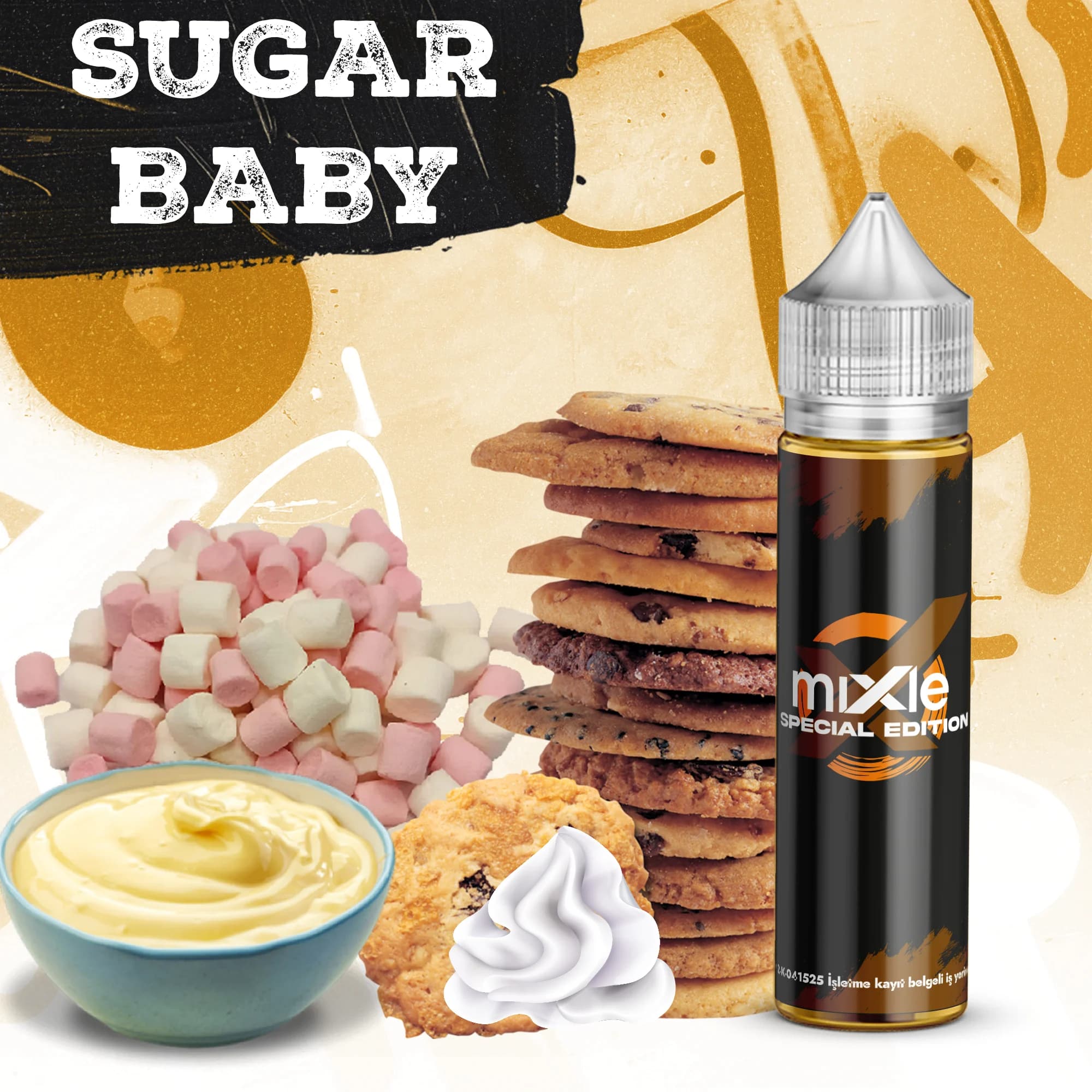 Sugar Baby Mix Aroma Aroma Profili — 30 ml Diykit (6 ml aroma)